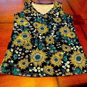 Floral tank top